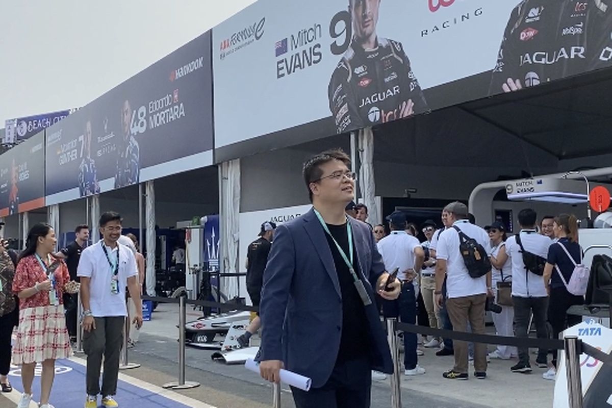 Formula E Jakarta hari ke-dua nampak sepi pengunjung