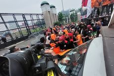 Penyebab Demo Buruh di Gedung DPR Sempat Ricuh, Massa Protes Keberadaan Kawat Berduri