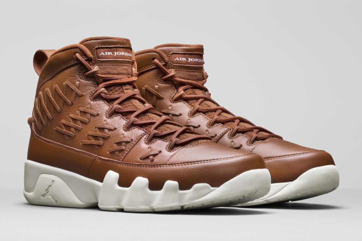 Air Jordan 9 Retro Pinnacle ?Baseball Glove Brown?