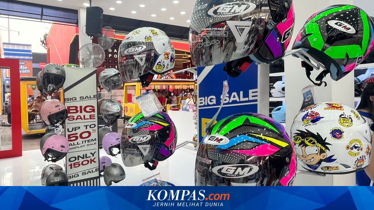 Pilihan Helm Murah di Jakarta Fair 2026, Harga mulai Rp 175.000