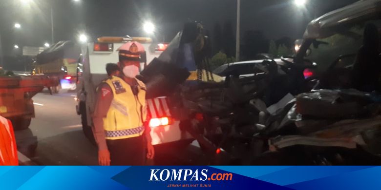Mobil Boks Tabrak Trailer di Tol JORR, Satu Orang Tewas - Vimarsana News