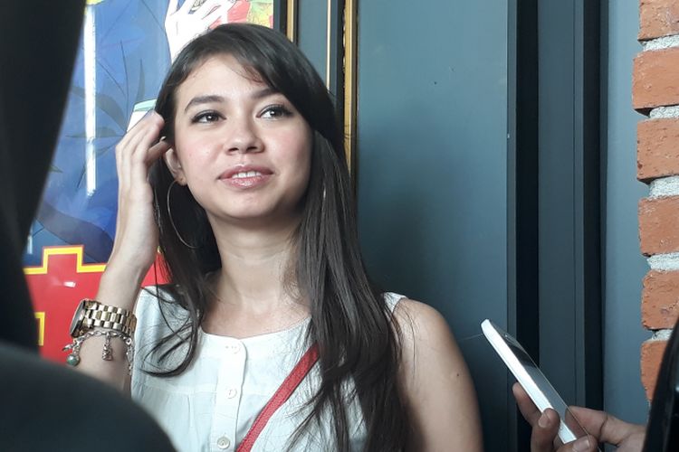 Yuki Kato saat dijumpai awak media di Grand Indonesia, Jakarta Pusat, Selasa (6/6/2017).