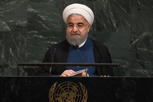 Tiba di New York untuk Hadiri Sidang Umum PBB, Presiden Iran Hassan Rouhani Diawasi Ketat