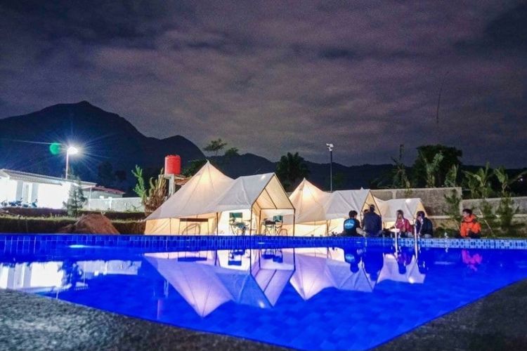 Glamping VIP di Bukit Surya Salaka, Bogor