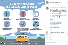 Jelang Lebaran, KLHK Ingatkan Pemudik soal Sampah Plastik dan Makanan