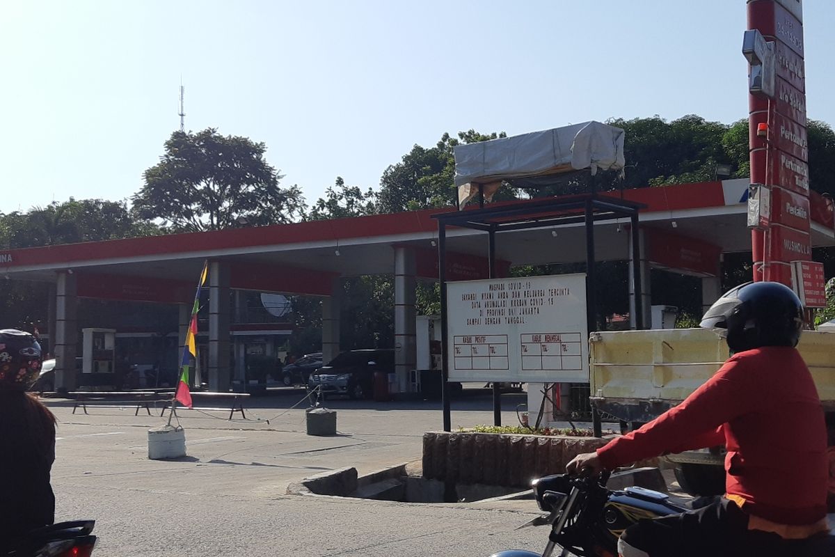 Monumen Peti mati di Pademangan Barat, Pademangan, Jakarta Utara 