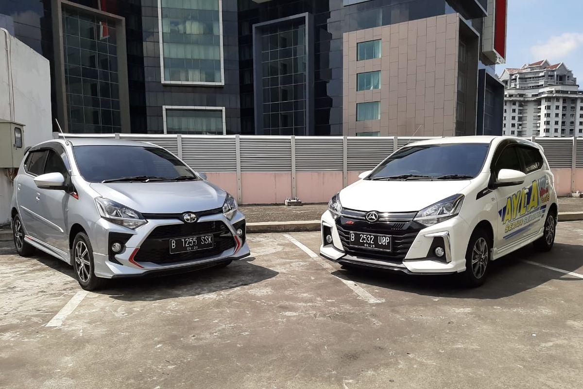 Komparasi duo LCGC Toyota Agya dan Daihatsu Ayla facelift 2020