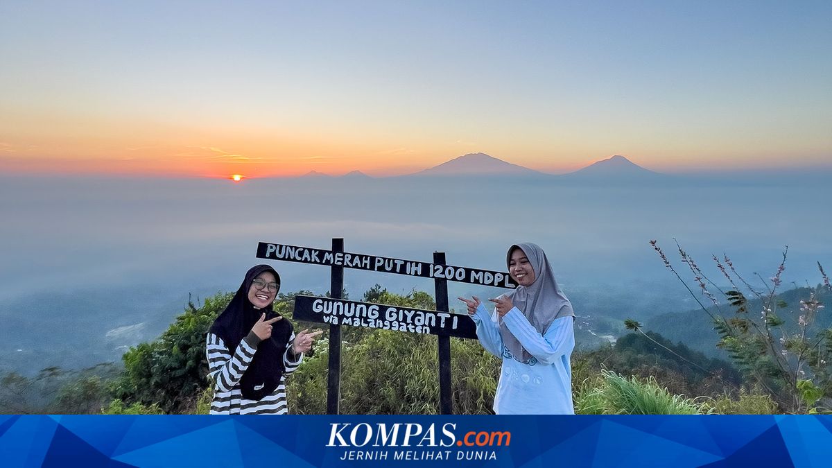 Indahnya Sunrise di Gunung Giyanti, Spot Pendakian Dekat Magelang