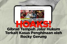 INFOGRAFIK: Hoaks! Gibran Tempuh Jalur Hukum Terkait Kasus Penghinaan oleh Rocky Gerung