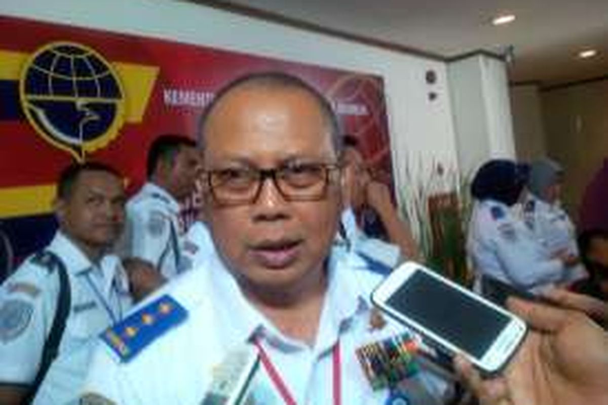 Direktur Jenderal Perhubungan Darat Pudji Hartanto, di Grand Sahid Jaya Hotel Jakarta, Rabu (5/10/2016) Achmad Fauzi