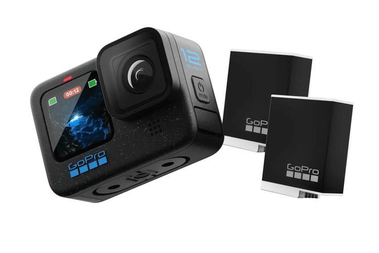  GoPro Hero 12 Black bisa merekam footage video scara terus menerus hingga 2,5 jam (mode 1080p).