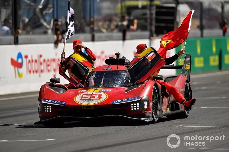 Kemenangan Ferrari di LeMans 24H setelah 58 tahun