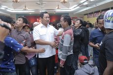 Ribuan Tukang Parkir di Semarang Deklarasi Dukungan ke Jokowi