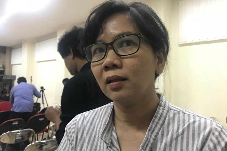 Komisioner Komisi Nasional Anti Kekerasan terhadap Perempuan (Komnas Perempuan) Mariana Amiruddin di kantor Komnas Perempuan, Jakarta Pusat, Rabu (6/2/2019). 