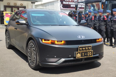 Kapolri Pakai Hyundai Ioniq 5 Selama KTT G20, Pakai Warna Hitam Doff