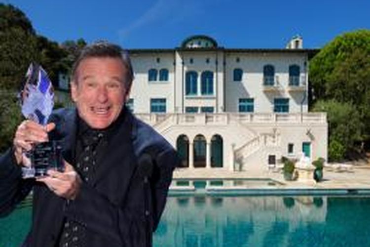 Rumah Robin Williams di California, Amerika Serikat.