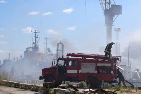 Rusia Klaim Hantam Sasaran Militer Ukraina di Pelabuhan Odessa Setelah Bantah Menyerang