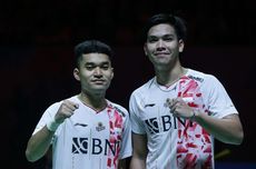 Cara Leo/Daniel Rayakan Gelar Juara Indonesia Masters 2023