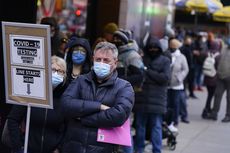 New York dan Massachusetts Akhiri Kewajiban Pakai Masker