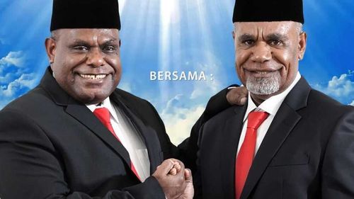 Meki-Deinas Ditetapkan sebagai Gubernur dan Wakil Gubernur Terpilih Papua Tengah