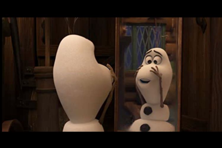 Tokoh boneka salju, Olaf dalam film Once Upon a Snowman (2020)