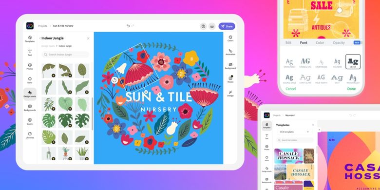 Terbaru, Adobe Rilis Creative Cloud Express, Aplikasi Template Desain Mirip Canva