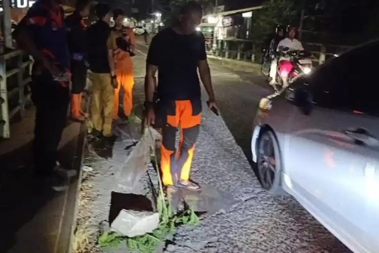 Jembatan Koncer Berlubang, Jalur Alternatif Utama Jember-Bondowoso Kini Mengkhawatirkan