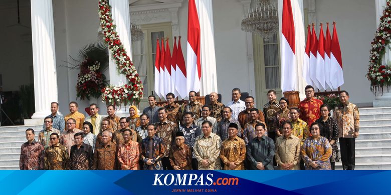 Daftar Menteri yang Belum Pernah Terkena "Reshuffle" pada Periode Kedua Jokowi