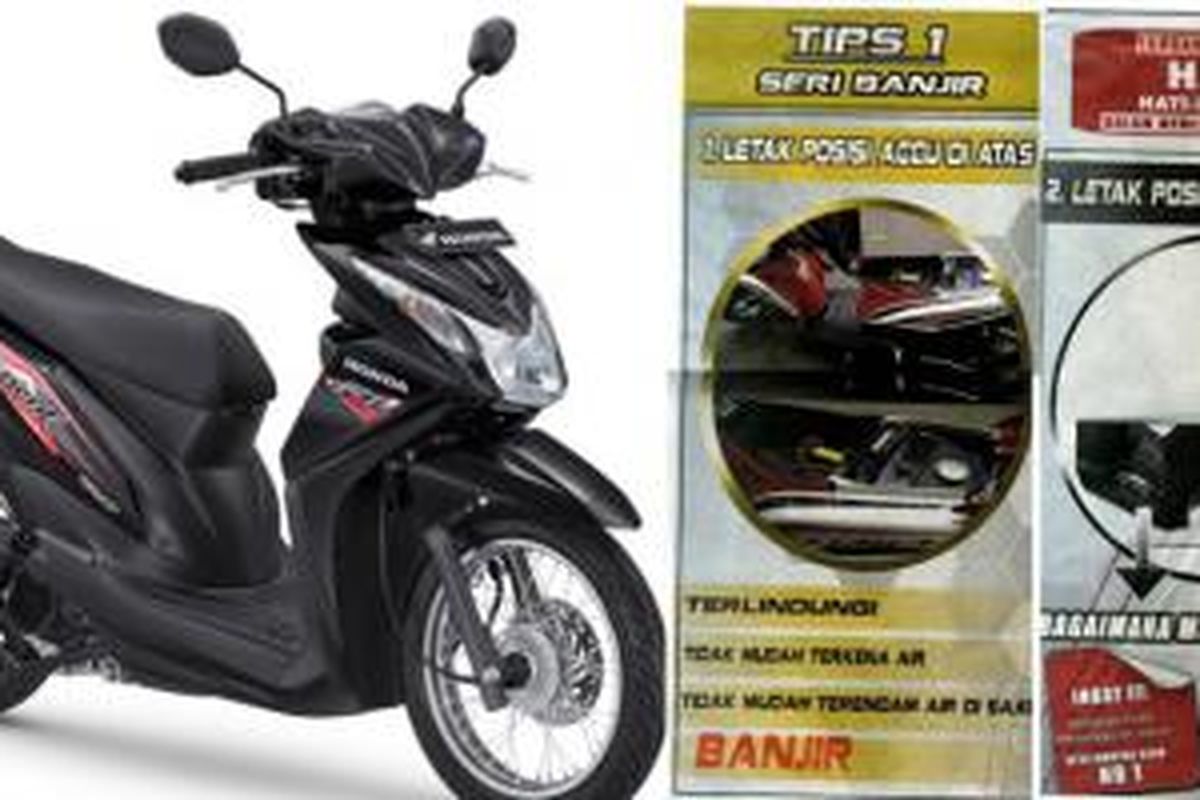 Kampanye negatif mendera Honda New Beat FI.