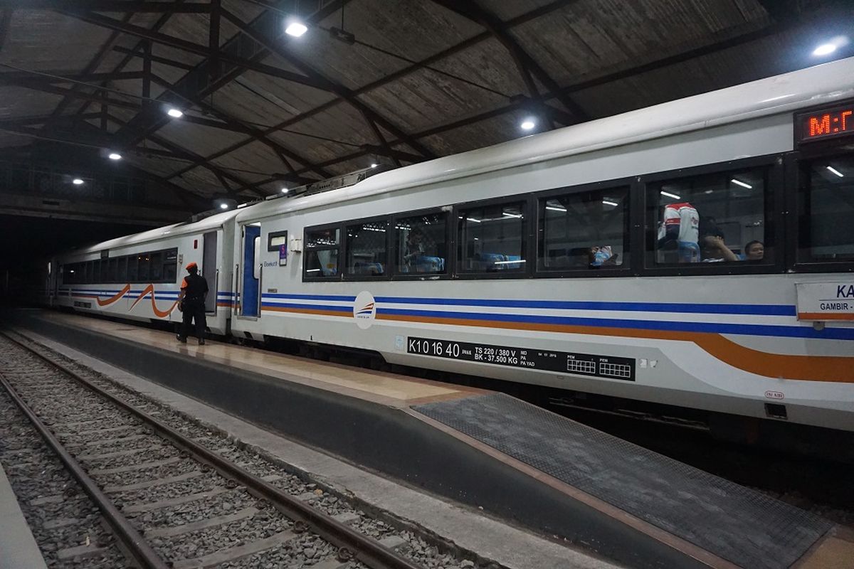 Gambar ilustrasi tips traveling naik kereta jarak jauh dalam featured