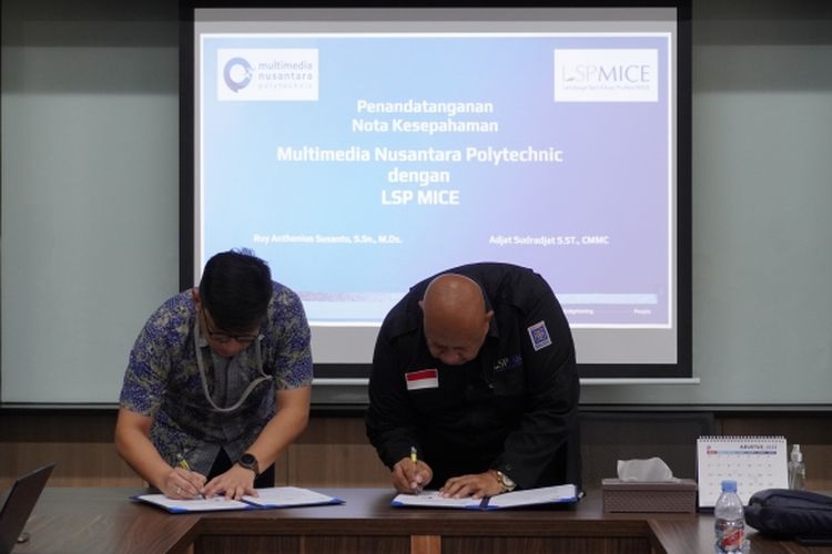 Politeknik Multimedia Nusantara telah banyak melakukan kerja sama dengan berbagai institusi pendidikan, lembaga, dan perusahaan. 