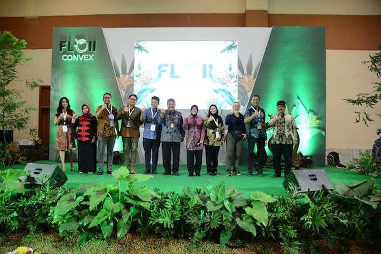 Pameran tanaman hias Floriculture Indonesia International Convex (FLOII) 2022 resmi digelar pada 14-16 Oktober 2022, Jakarta, Jumat (14/10/2022).