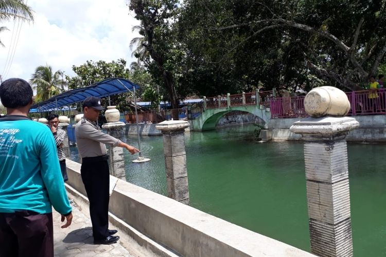 Lokasi Pelajar Tenggelam di Ponjong, Gunungkidul, Yogyakarta