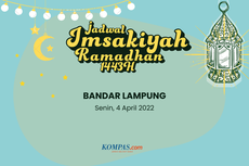 Jadwal Imsak dan Buka Puasa di Bandar Lampung, 4 April 2022