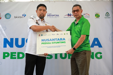 Turunkan Angka Stunting di Makassar, Nusantara Infrastructure Group Gelar Program Nusantara Peduli Stunting