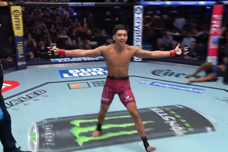 Pujian Dana White Saat Berikan Petarung Indonesia Bilal Hasan Kontrak UFC