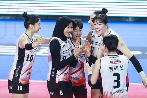 Hasil Liga Voli Korea: Red Sparks Bekuk Pink Spiders, Megawati Jaga Asa ke Final