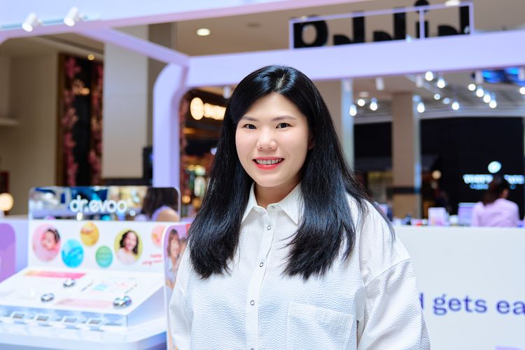 CEO Lilla Chrisanti Indiana pada acara ?The Ultimate Playground for Moms & Lil? Ones? di Food Society, Mall Kota Kasablanka, Jakarta Selatan 