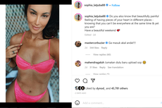 Sophia Latjuba Pamer Bikini dan Kulit Eksotis, Netizen: Hasil Editan