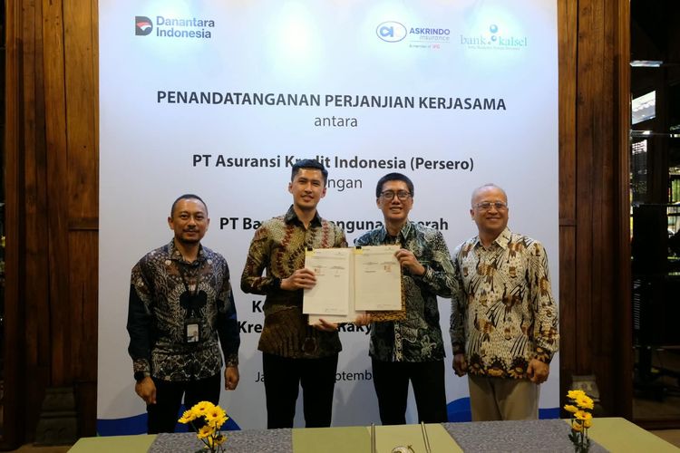 Gandeng Bank Kalsel, Askrindo Siapkan Rp 1 Triliun Jamin KUR dan Proyek Infrastruktur