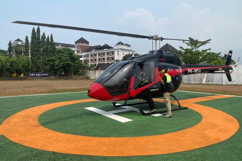 Pertama di Indonesia, Restoran Minang Hadir dengan Layanan Helikopter