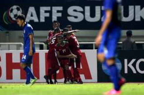 Final Pertama Piala AFF 2016, Indonesia Menang 2-1 atas Thailand