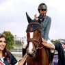 Semarakkan HUT Jakarta, Anies Baswedan Hadiri Kejuaraan Berkuda Equestrian di JIEP