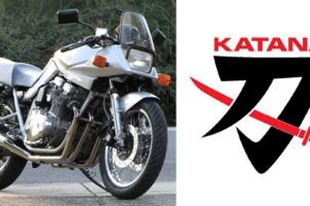 Suzuki Katana GSX1100S yang beredar di pasar Amerika di era 1980-an.