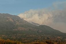 Warung di Hargo Dalem Terkena Kebakaran Gunung Lawu, Pendakian Sudah Tutup Sejak 9 September 2023