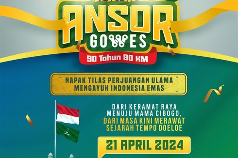 Sambut Indonesia Emas 2045, GP Ansor Gelar Acara Gowes Sepeda Jakarta-Bogor