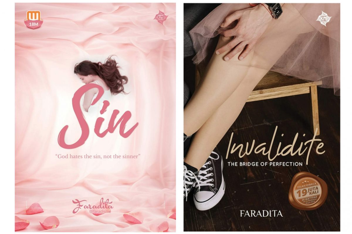 Sampul novel Sin dan Invalidite