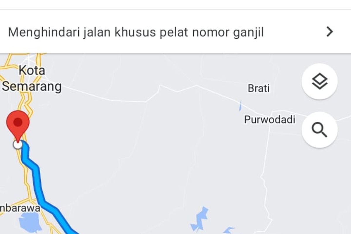 Simak cara melihat tarif tol di Google Maps atau tarif tol di Google Maps (tarif tol Google Maps).