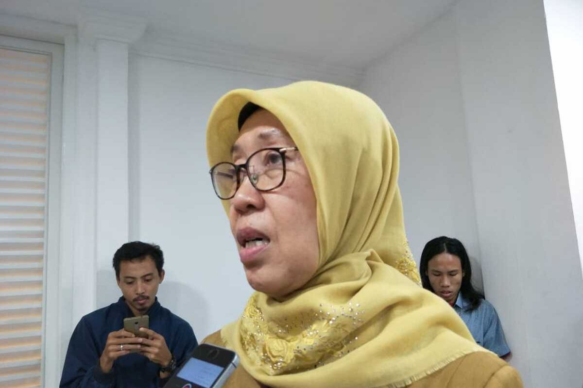Kepala Dinas Kesehatan DKI Jakarta Widyastuti, di Bala Kota, Jakarta Pusat, Senin (27/1/2020)