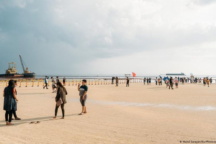 Pantai Pasir Putih Buatan Di Filipina Memang Indah Tapi Bisa Picu Bencana Ekologis Halaman All Kompas Com